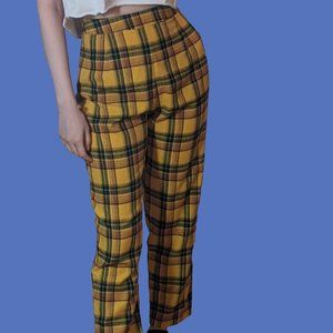 soft straight leg, high waisted pants